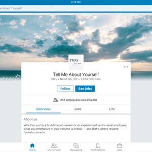 LinkedIn Banner Instant Ready Office Let&#39;s Connect OCEAN 7