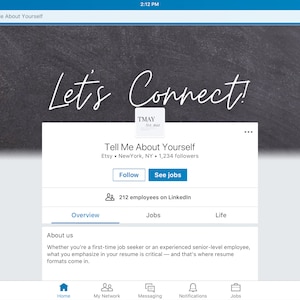 Linkedin Banner Instant Ready Let's Connect Chalkboard - Etsy