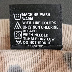 Von Dutch Vintage Brown Tie Dye Crop Ribbed Tank Top Women M Rhinestone Y2K FLAW Bild 17