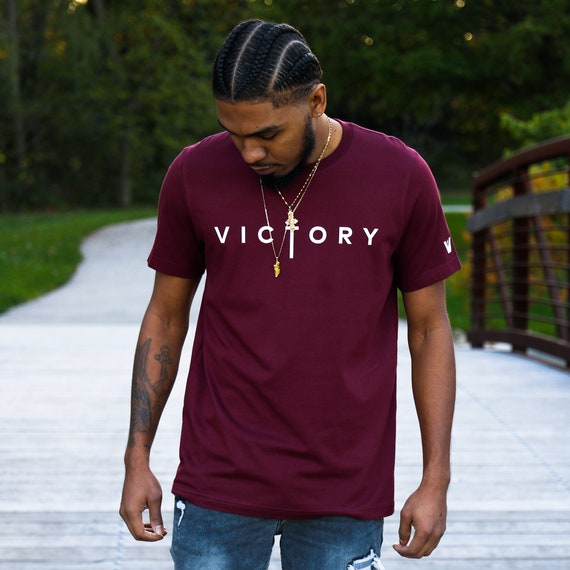 Victory Christian Bible Verse Religious Faith Based Jesus T-Shirts Victory Christian Bible Verse Religious Faith Based Jesus T-Shirts