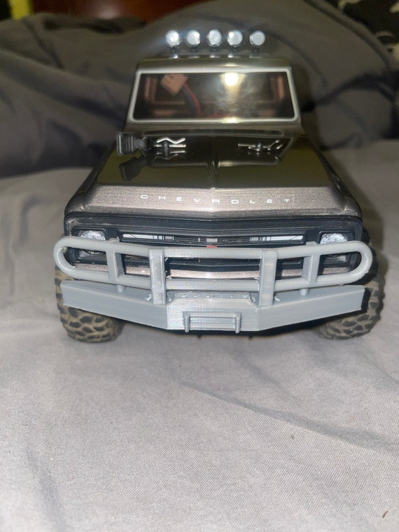 SCX24 C10 Front Bumper With Brush Guard Etsy