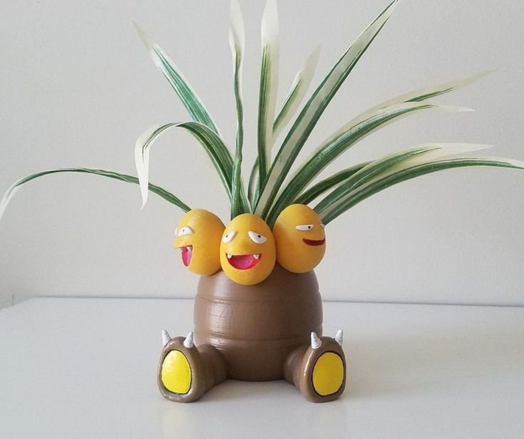 Exeggutor Planter Pot for Plants Pokémon 3D Printed Etsy