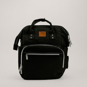 Mochila porta pañales para bebés 3 en 1 / Bolsa de maternidad / Bolsa de hospital / Cambiador / Mochila moderna / Mochila para pañales