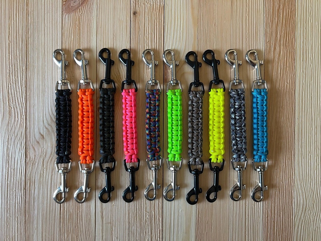 Dog Safety Strap Prong Collar Backup Harness Clip 550 Etsy