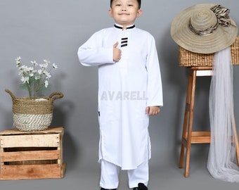 1-5 years old kurta boys sets, Turkish abaya boys, muslim boys abaya, muslim pakistan boys kurta, Long sleeve