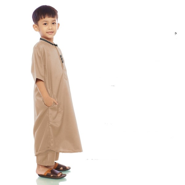 1-5 years old boys ZIDANE Kurta sets, Turkish abaya boys, muslim boys abaya, muslim pakistan boys abaya