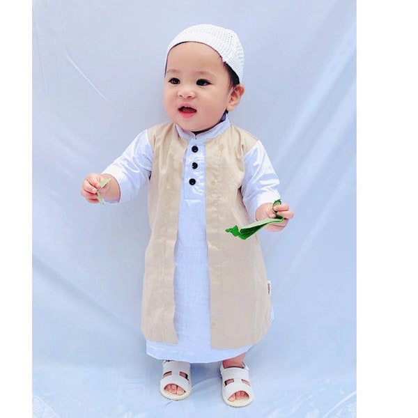 EXCLUSSIVE 0-12 months Baby Pakistani Khamis, baby boy islamic Qamis