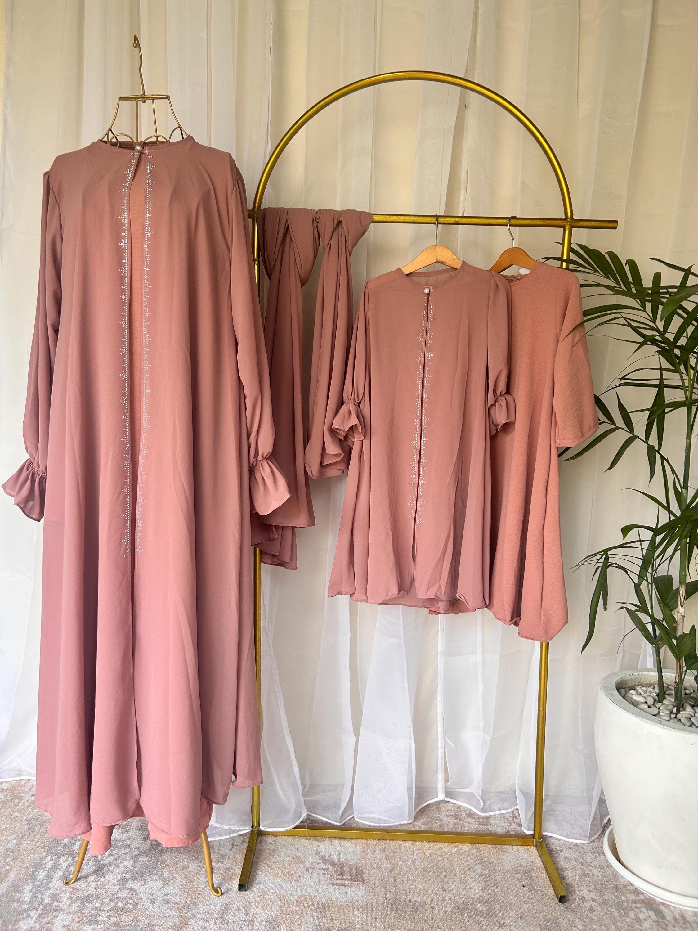 Pink Hijab Dress - Etsy