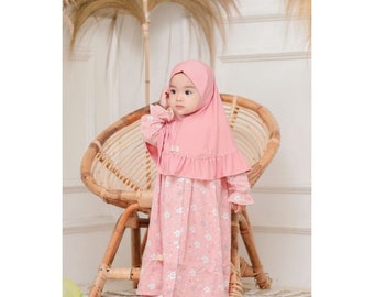 ANNISA  4-12 months Baby abaya Sets Hijab, muslim baby hijab sets