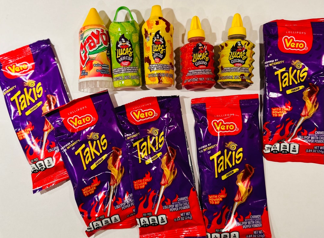 10 ITEMS Takis Trending Sour Mexican Candy Lucas Trending Etsy