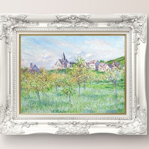 Monet Giverny Painting: Vintage French Landscape (Digital Download)