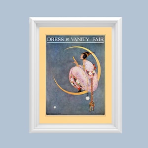 Vanity Fair Magazine Cover Print, October 1913, Vintage Magazine Cover Poster, Retro Vintage Print, Magazine Cover Print, Digital Download