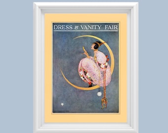 Vanity Fair Magazine Cover Art Print, 1913 (Digital Download)