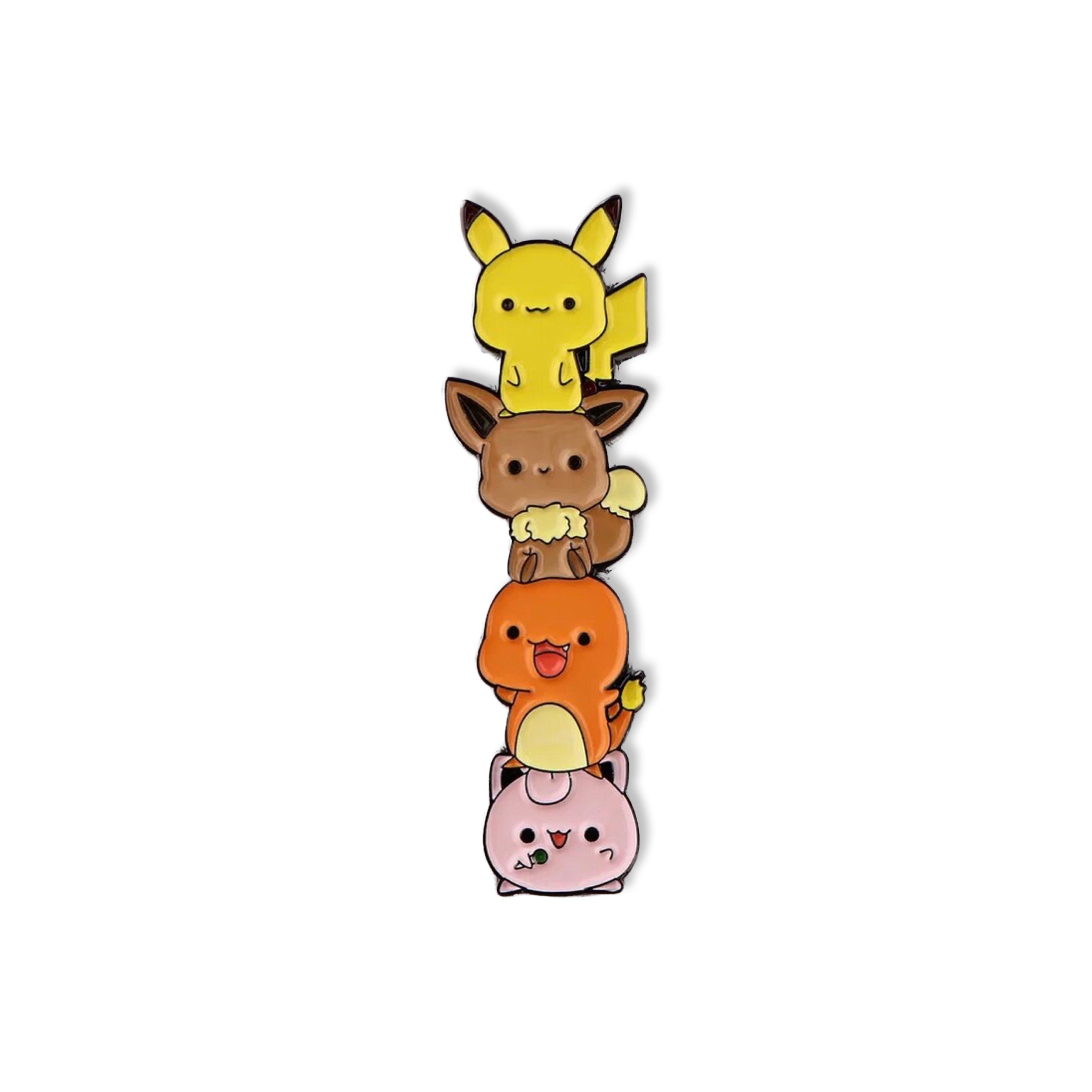 Pikachu Charmander Bulbasaur Mewtwo Squirtle Hard Enamel Pokémon Pins Anime  