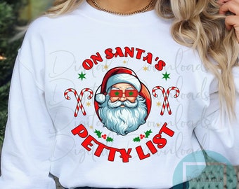 Retro Christmas png, Santa Claus png, Christmas png, Vintage Christmas png, Cute Christmas png, Sublimation Design, Png Designs