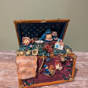Christmas theme toy music box