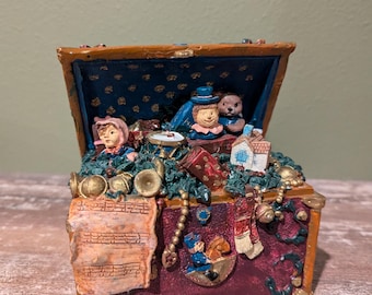 Christmas theme toy music box