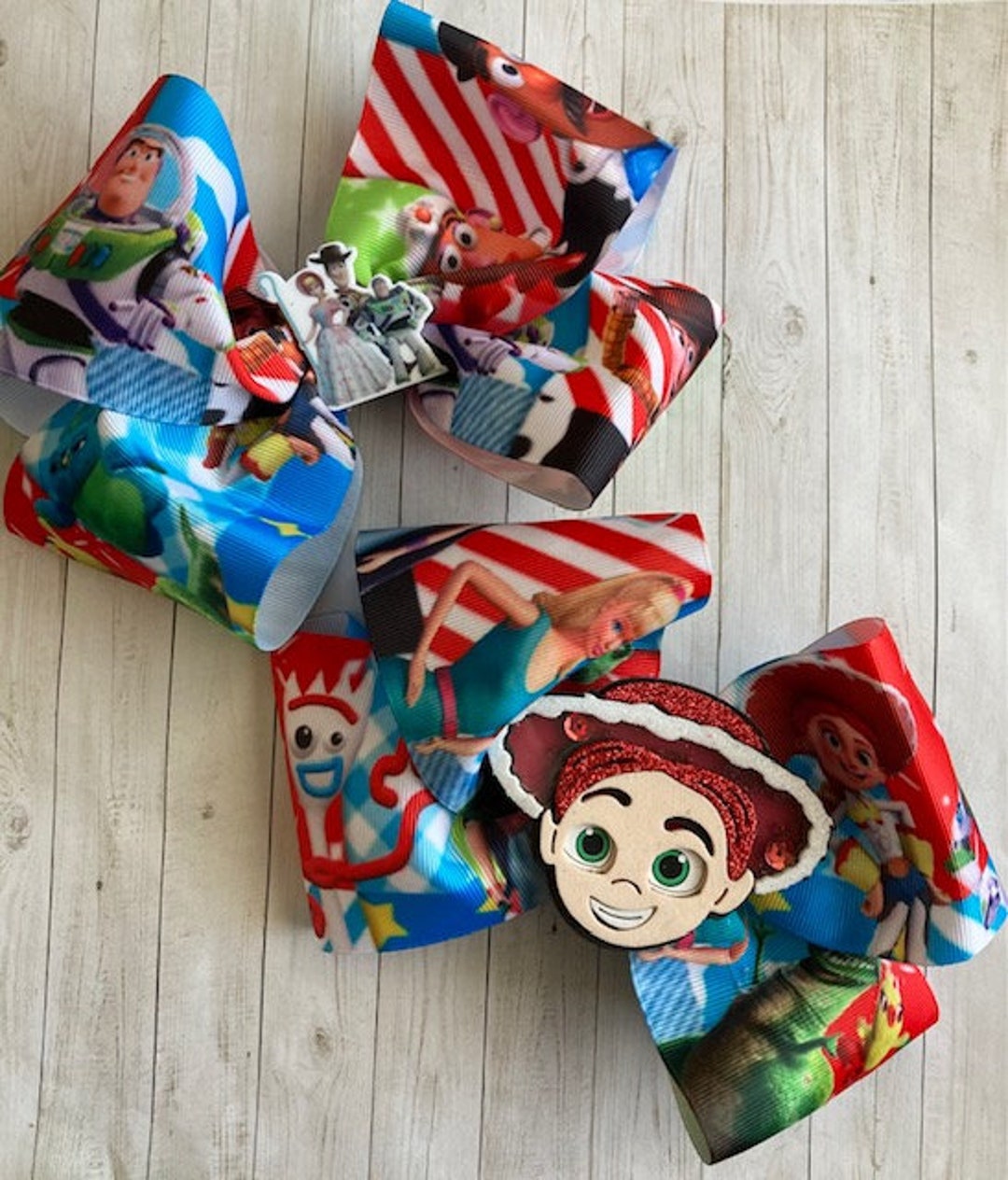 Toy Story Inspired Hair Bows Etsy