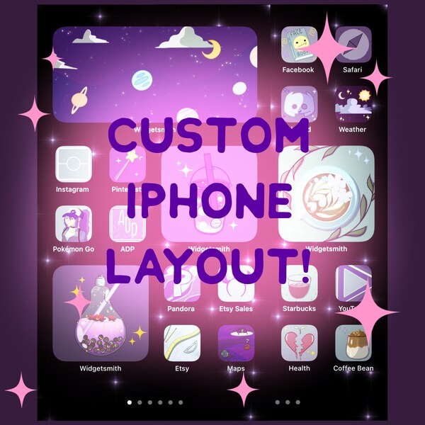 iPhone Layout Etsy