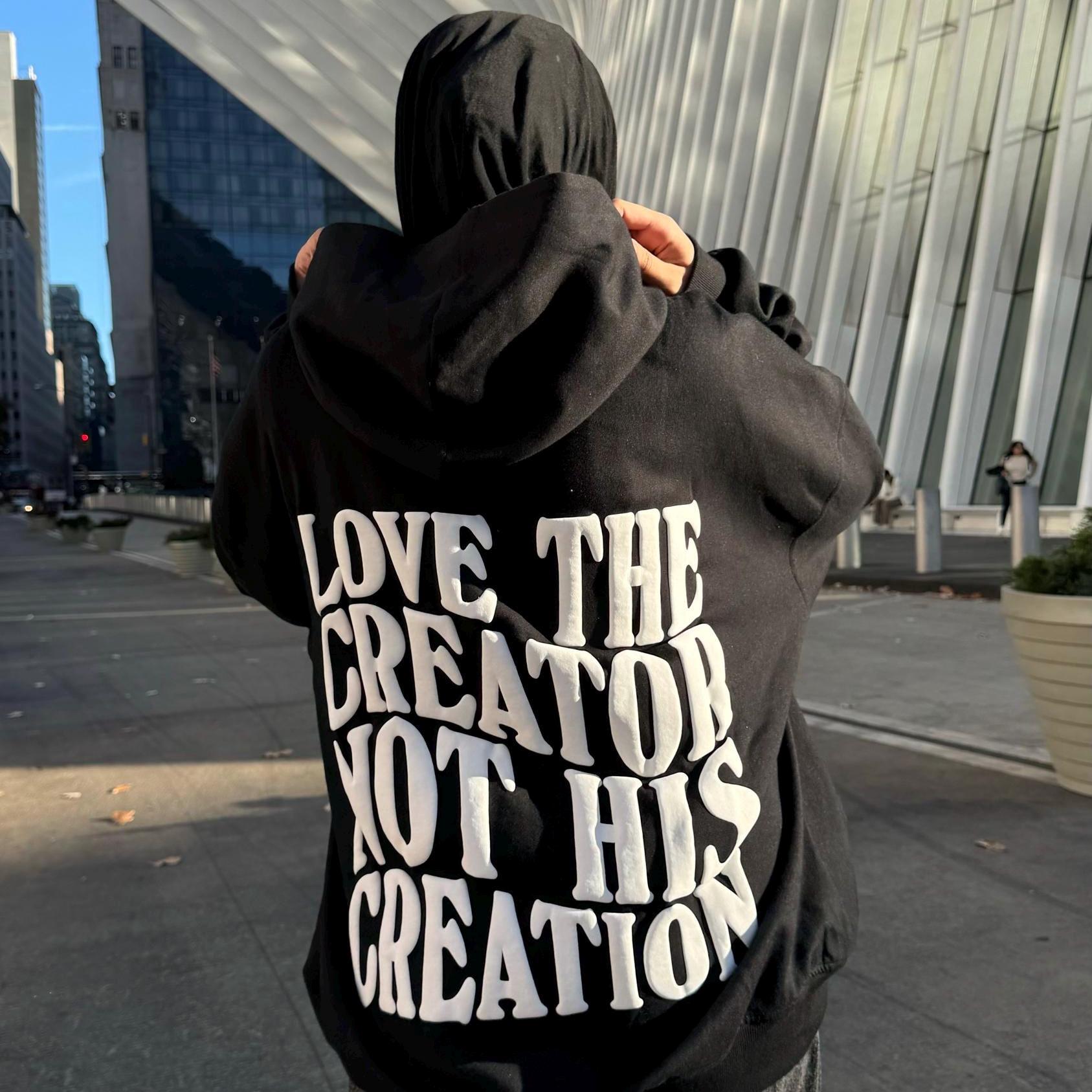 Faith First Puff Print Hoodie - Etsy