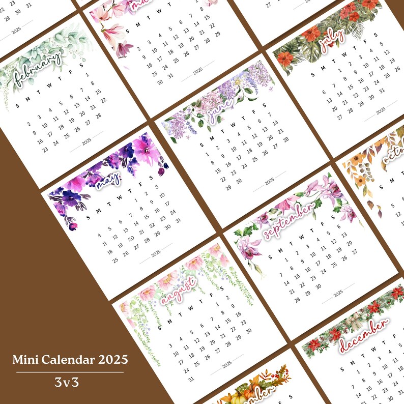 2025 Printable 3x3 Mini Watercolor - Il 794xN.6458760355 Fsfn 