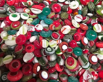 Christmas Candy Whirls and Pebbles mix 96 coe