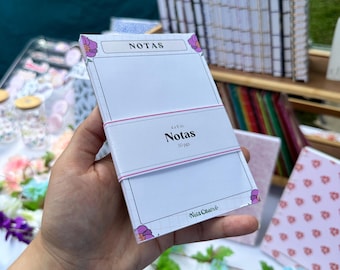 Bayahibe Rose Notas | Bayahibe Rose | Notas | bloc de notas | Bayahibe Rosa | Papel | Escuela | Materiales | Flor | Latinx | Gift | Regalo