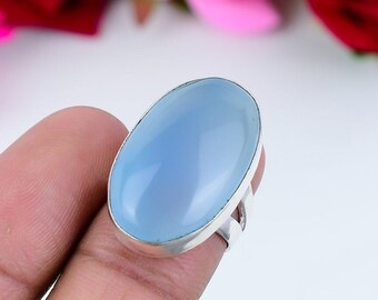 Aquamarine Ring Gemstone 925 Sterling Silver Ring Handmade Ring Aquamarine Ring Women's For Love Ring Gift For Her