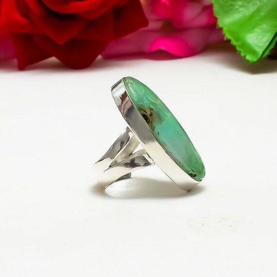 Handmade 925 Sterling Silver Ring With Natural Lemon Topaz Gemstone – All Sizes