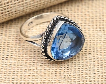 Pretty Tanzanite Gemstone 925 Sterling Silver Ring Handmade Ring Glorious Tanzanite Ring Gift For Love Silver Jewelry Gift For Her