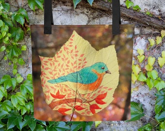 Blissful Bluebird Tote
