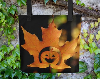 Leaf-O-Lantern Tote