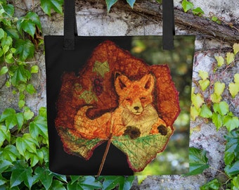 Contented Fox Tote