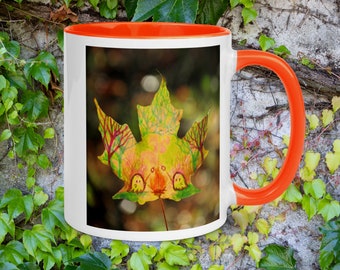 Ghost Campfire Mug (Orange)