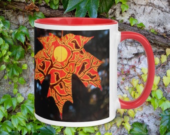 Counting Crows By Moonlight Mug (Red)