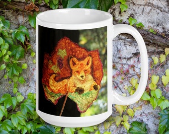 Contented Fox Mug (Large)