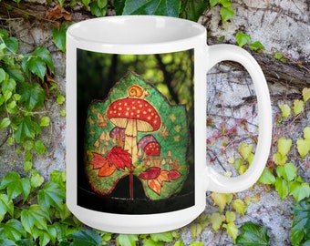 Mushroom Friends Mug (Large)