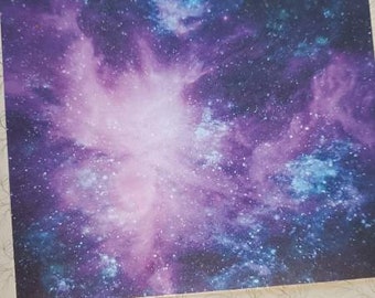 Sheet paper cosmos Galaxy Milky Way