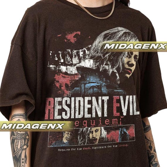 限定版 バイオハザード9 レクイエム ヴィンテージTシャツ グレース