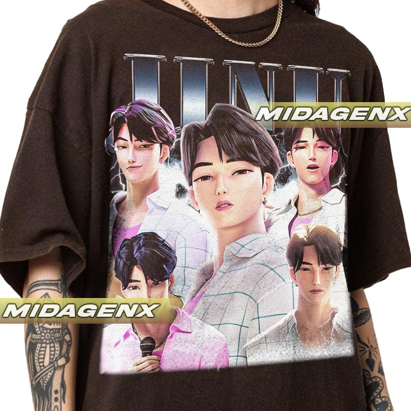T-shirt KPOP Streetwear YiJee – Design Vintage Demon Hunters, Unisexe, Coton Mélangé, Pour Adolescents