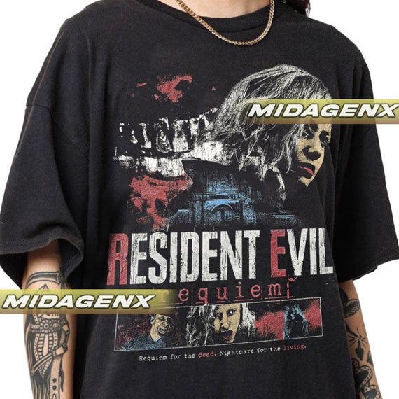 限定版 バイオハザード9 レクイエム ヴィンテージTシャツ グレース
