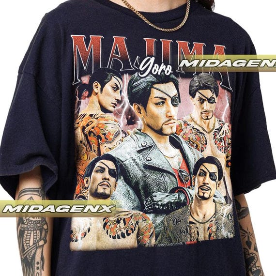 Limited Goro Majima Vintage T-shirt, Gift for Women and Man