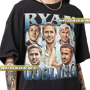 Limited Ryan Gosling Vintage T-Shirt, Gift For Women and Man Unisex T-Shirt
