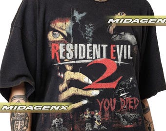 BIOHAZARD クレアTシャツ レッド Mサイズ クレア・レッドフィールドが自転車に乗っている『バイオハザード RE:2