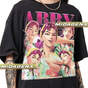 Limited Abby Saja Boys Kpop Demon Hunters Vintage T-Shirt, Gift For Women and Man Unisex T-Shirt WS19