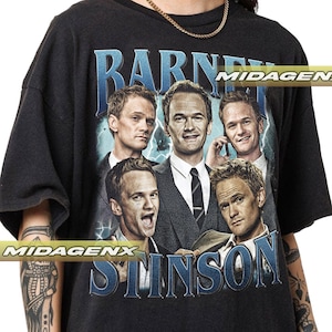限定版バーニー・スティンソン『ママと恋に落ちるまで』ヴィンテージTシャツ、女性と男性へのギフト、ユニセックスTシャツ