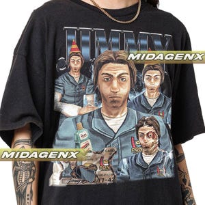 Limited Mouthwashing Jimmy Vintage T-Shirt, Gift For Women and Man Unisex T-Shirt MJ77
