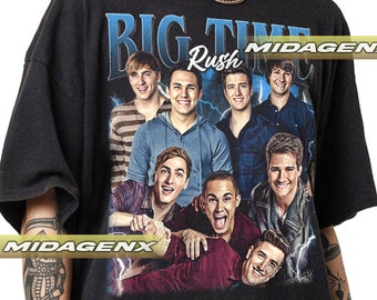 Limited Big Time Rush Vintage T-Shirt, Gift For Women and Man Unisex T-Shirt