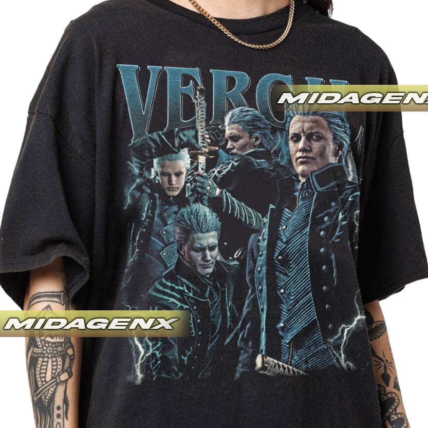 Vergil Devil May Cry 5 Special Edition Bury The Light T-Shirt (Marvel Vs  Capcom Variant) Essential T-Shirt for Sale by CyberSchizoShop