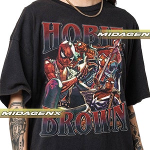 Limited Hobie Brown Spider Punk Vintage T-Shirt, Gift For Women and Man Unisex T-Shirt